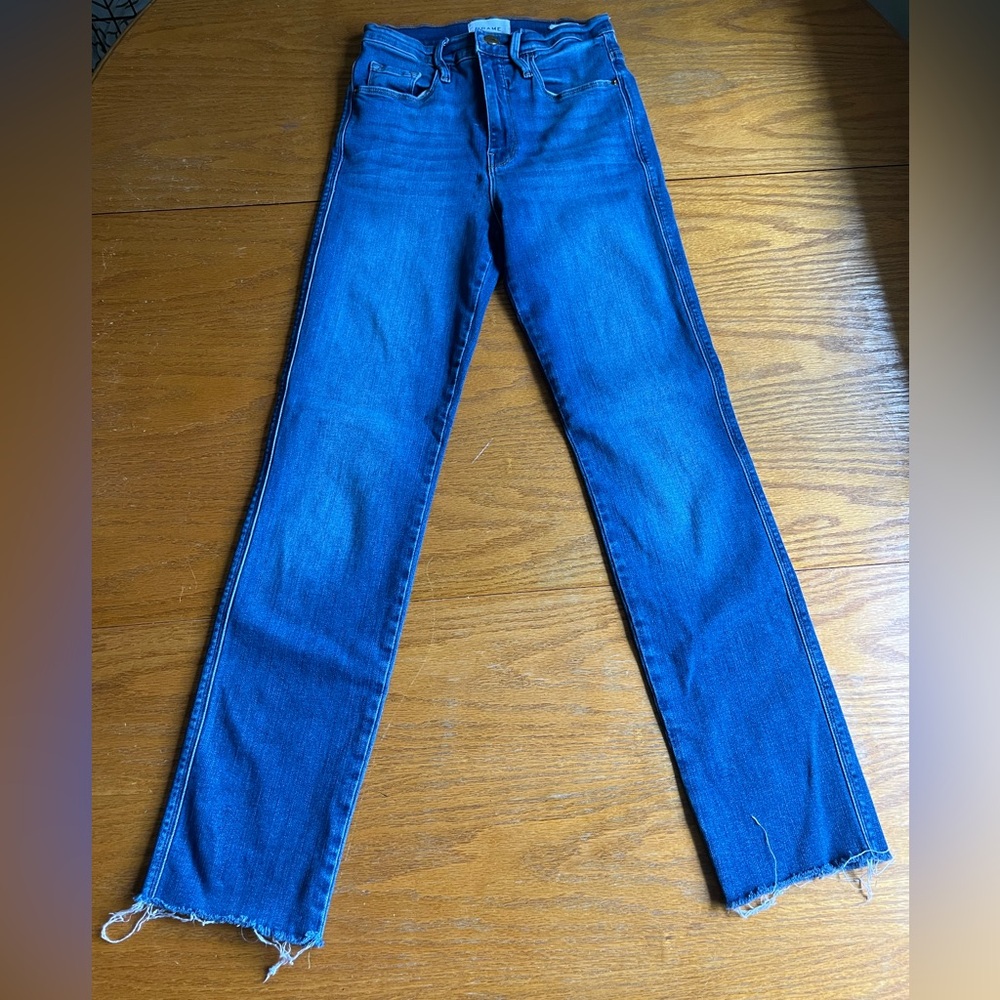Frame Denim 25”Le Sylvie Slender Straight